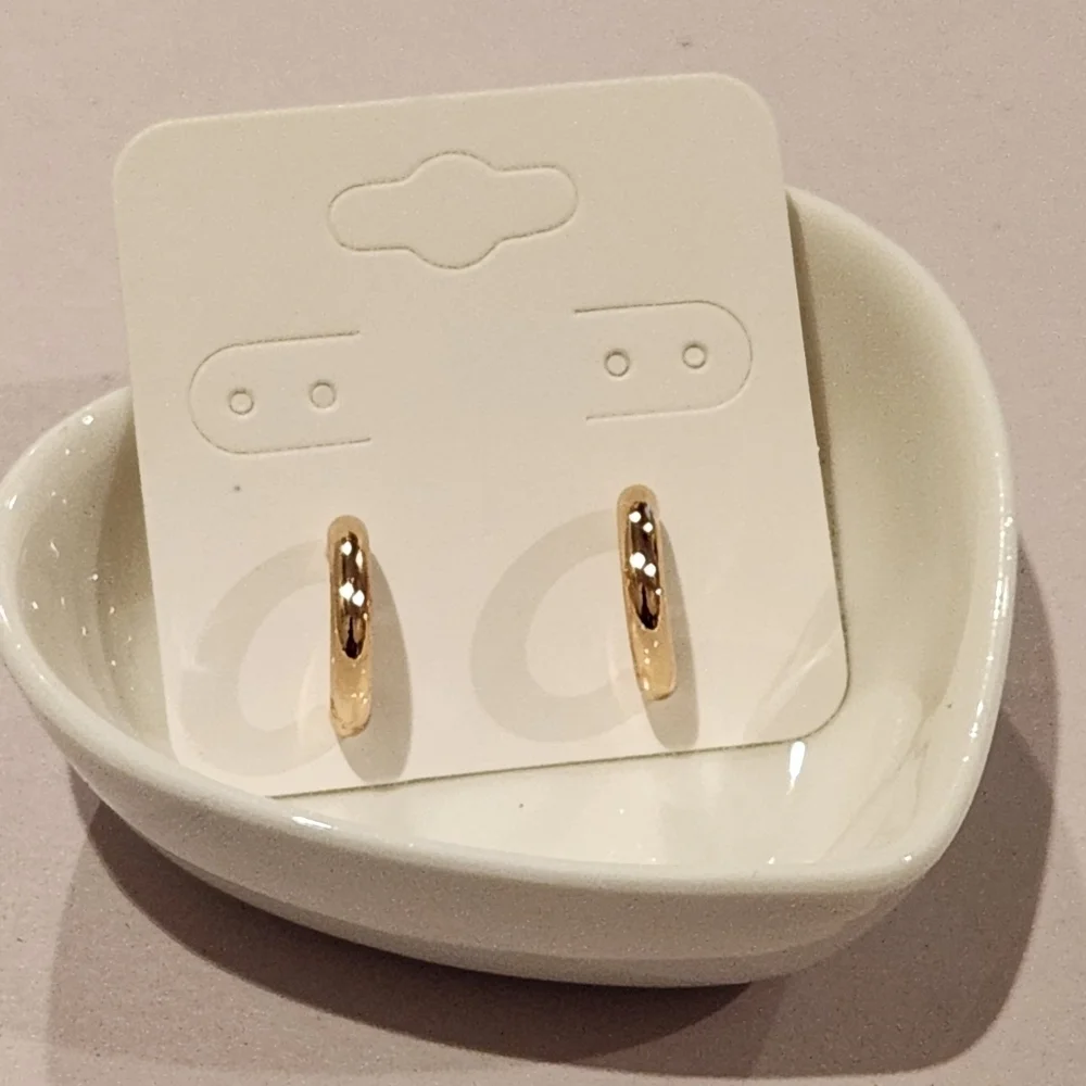 Chunky Gold-Toned Earrings